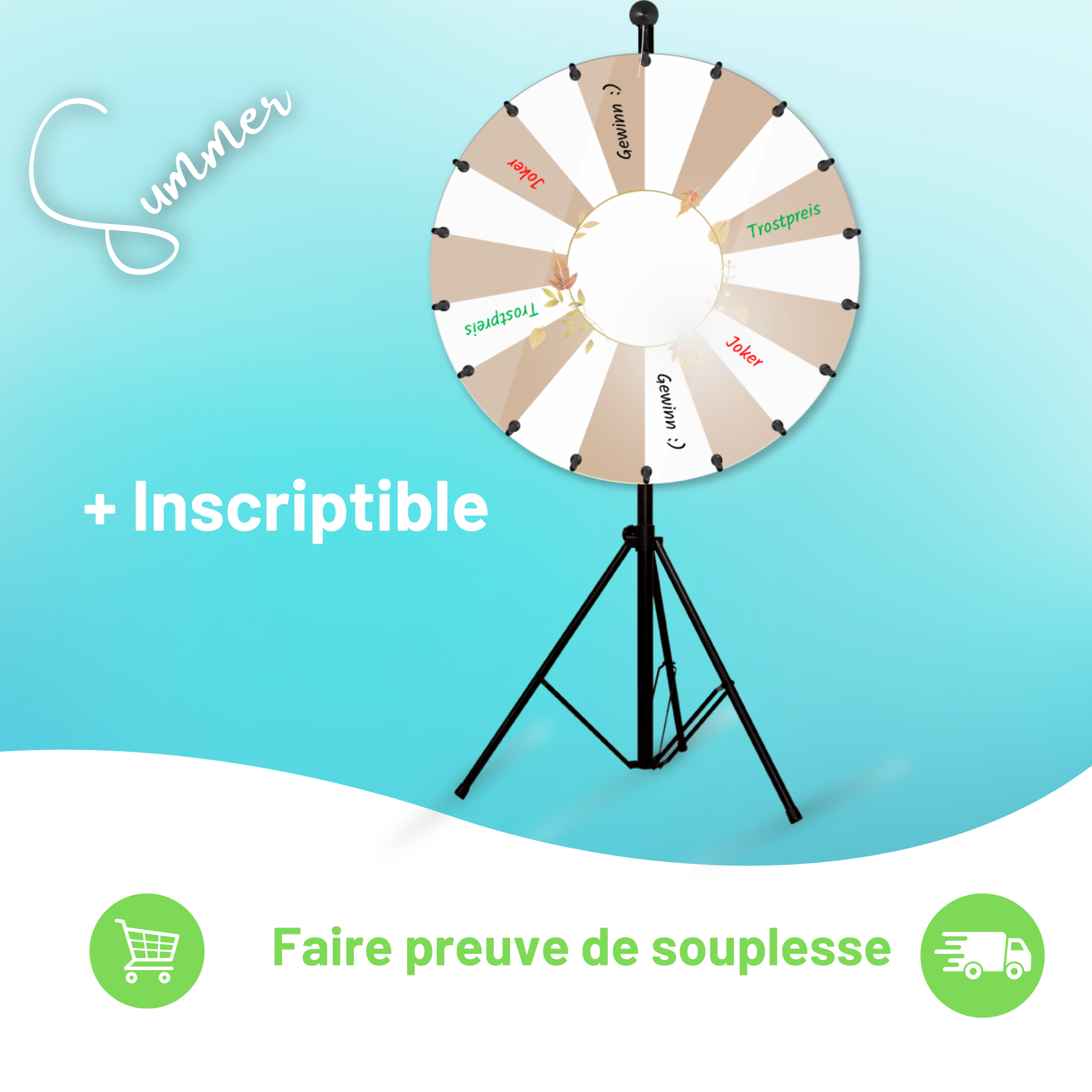 Roue de la fortune MAGNET double